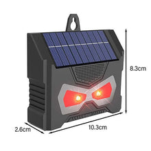 Load image into Gallery viewer, 1/2 Pack Outdoor Solar Power Animal Repeller Ultrasonic Animal Deterrent