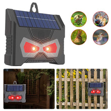 Load image into Gallery viewer, 1/2 Pack Outdoor Solar Power Animal Repeller Ultrasonic Animal Deterrent