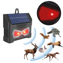 Load image into Gallery viewer, 1/2 Pack Outdoor Solar Power Animal Repeller Ultrasonic Animal Deterrent