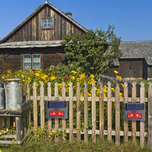 Load image into Gallery viewer, 1/2 Pack Outdoor Solar Power Animal Repeller Ultrasonic Animal Deterrent