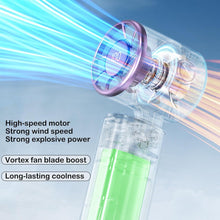 Load image into Gallery viewer, 100 Speeds Portable Cooling Fan