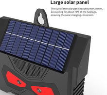 Load image into Gallery viewer, 1/2 Pack Outdoor Solar Power Animal Repeller Ultrasonic Animal Deterrent