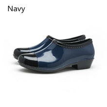 Load image into Gallery viewer, Women Waterproof Rain and Garden Shoe Slip On Low Boot