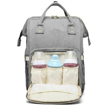 Load image into Gallery viewer, Waterproof USB Diaper Bag Baby Care Large Capacity Mom Backpack