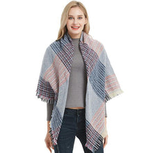 Load image into Gallery viewer, Women Soft Thick Large Oversized Scarf Pashmina Scarf Cape Shawl