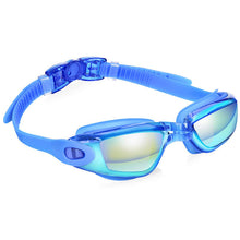 Load image into Gallery viewer, Anti Fog UV Protection Triathlon Swim Goggles with Free Protection Case