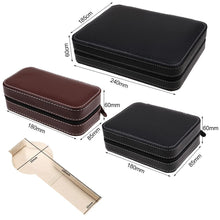 Load image into Gallery viewer, 2/4/8 Grids Travel Watch Box Superior PU Leather Storage Case Organizer