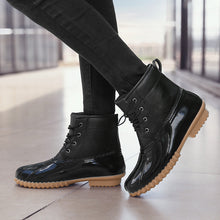 Load image into Gallery viewer, Women's Waterproof Slim Snow Boots Rain Duck Boot