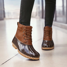 Load image into Gallery viewer, Women's Waterproof Slim Snow Boots Rain Duck Boot
