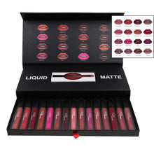 Load image into Gallery viewer, 16Pcs/Box Beauty Makeup Liquid Matte Full Colletion Sets Shades Kit Lipstick