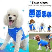 Load image into Gallery viewer, Summer Dog Cooling Vest Coat Sleeveless Puppy Jacket Pet Clothes Clothing for Dogs XS-L