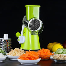 Load image into Gallery viewer, Round Mandoline Slicer Vegetable Cutter Potato Carrot Slicer Cheese Grater