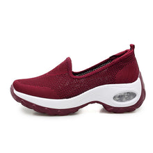 Load image into Gallery viewer, Womens Trainers Breathable Running Shoes Air Cushion Slip On Walking Shoes
