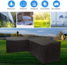 Load image into Gallery viewer, Waterproof V Shape Corner Garden Sofa Protective Cover