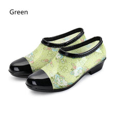 Load image into Gallery viewer, Women Waterproof Rain and Garden Shoe Slip On Low Boot