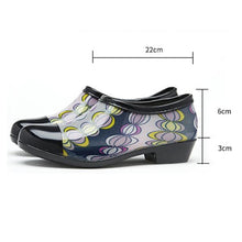 Load image into Gallery viewer, Women Waterproof Rain and Garden Shoe Slip On Low Boot