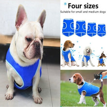 Load image into Gallery viewer, Summer Dog Cooling Vest Coat Sleeveless Puppy Jacket Pet Clothes Clothing for Dogs XS-L