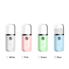 Load image into Gallery viewer, USB Mini Nano Mist Sprayer Cooler Facial Steamer Skin Care
