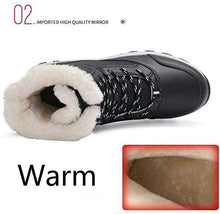Load image into Gallery viewer, Women Winter Waterproof Warm Boots Fur Lined Snow Boots