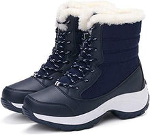 Load image into Gallery viewer, Women Winter Waterproof Warm Boots Fur Lined Snow Boots