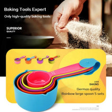 Load image into Gallery viewer, Super-Useful Colorful 5PCS Kitchen Tools Measuring Spoons