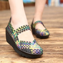 Load image into Gallery viewer, Women's Woven Shoes High Heels of Comfortable Shoes