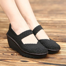 Load image into Gallery viewer, Women's Woven Shoes High Heels of Comfortable Shoes