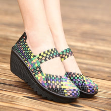 Load image into Gallery viewer, Women's Woven Shoes High Heels of Comfortable Shoes
