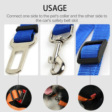 Load image into Gallery viewer, Pet Cat Dog Car Safety Seat Belt