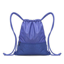 Load image into Gallery viewer, Travel Drawstring Storage Bag Waterproof Lightweight Swimming Gym Yoga School Backpack