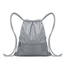Load image into Gallery viewer, Travel Drawstring Storage Bag Waterproof Lightweight Swimming Gym Yoga School Backpack