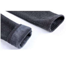 Load image into Gallery viewer, Women's Winter Cotton Pleated Tights Stretch Warm Long Pants Ladies Tight Leggings