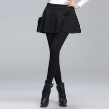 Load image into Gallery viewer, Women's Winter Cotton Pleated Tights Stretch Warm Long Pants Ladies Tight Leggings