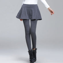 Load image into Gallery viewer, Women's Winter Cotton Pleated Tights Stretch Warm Long Pants Ladies Tight Leggings