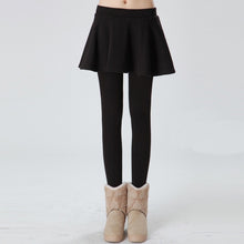 Load image into Gallery viewer, Women's Winter Cotton Pleated Tights Stretch Warm Long Pants Ladies Tight Leggings