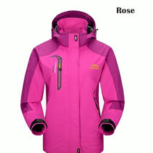 Load image into Gallery viewer, Women Windbreaker Waterproof Camping Hiking Jacket Women Outdoor Sports Coat For Climbing Cycling Fishing