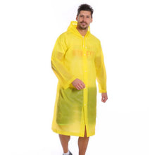 Load image into Gallery viewer, Unisex Reusable Raincoat Outdoor Rainwear