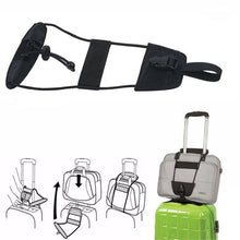 Load image into Gallery viewer, Travel Luggage Bag Bungee Suitcase Belt Backpack Carrier Strap Easy to Carry