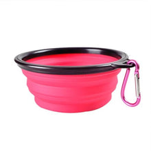 Load image into Gallery viewer, Portable Foldable Collapsible Pet Cat Dog Food Water Feeding Travel Bowl