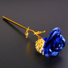 Load image into Gallery viewer, Valentine's Day Gifts 24k Golden Rose Foil Plated Rose Creative Gifts Lasts Forever Rose
