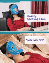 Load image into Gallery viewer, Gel Ice Pack Cooling Face Mask Pain Headache Relief Pillow Relaxing Face Massage