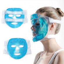 Load image into Gallery viewer, Gel Ice Pack Cooling Face Mask Pain Headache Relief Pillow Relaxing Face Massage