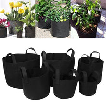Load image into Gallery viewer, 1/2/3/5/7/10 Gallon Vegetable Plants Pot Growing Container Flower Planting Black Aeration Bag