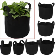 Load image into Gallery viewer, 1/2/3/5/7/10 Gallon Vegetable Plants Pot Growing Container Flower Planting Black Aeration Bag