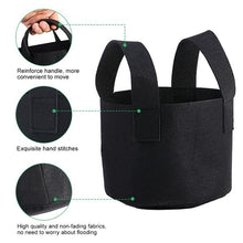 Load image into Gallery viewer, 1/2/3/5/7/10 Gallon Vegetable Plants Pot Growing Container Flower Planting Black Aeration Bag