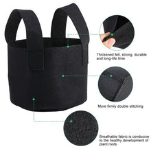 Load image into Gallery viewer, 1/2/3/5/7/10 Gallon Vegetable Plants Pot Growing Container Flower Planting Black Aeration Bag