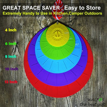 Load image into Gallery viewer, Set of 5 silicone Microwave bowl cover cooking pot pan lid Cover-Silicone food wrap cooking tools