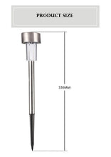 Load image into Gallery viewer, 10pcs Outdoor Solar Powered LED Courtyard Lawn Lamp