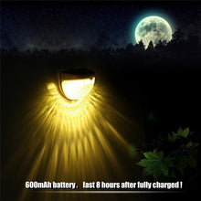 Load image into Gallery viewer, 1/2/4 Packs IP65 Solar Powered Wireless Light Waterproof Lamp with 6 LEDs Light Sensor Auto on&off