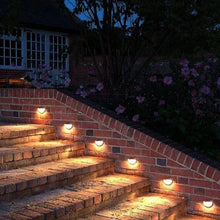 Load image into Gallery viewer, 1/2/4 Packs IP65 Solar Powered Wireless Light Waterproof Lamp with 6 LEDs Light Sensor Auto on&off